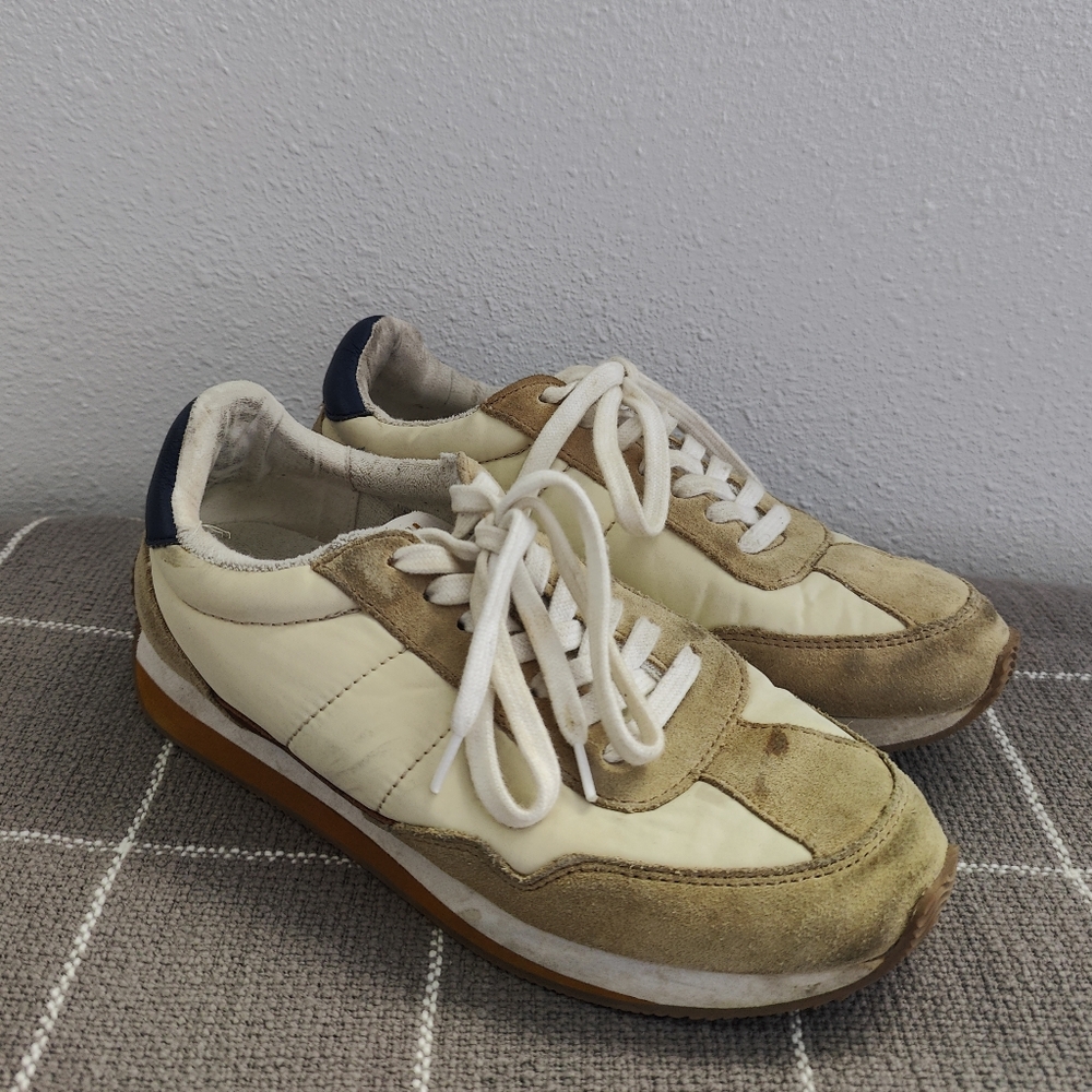 Madewell League Sneakers in Suede - Picture 3 of 11